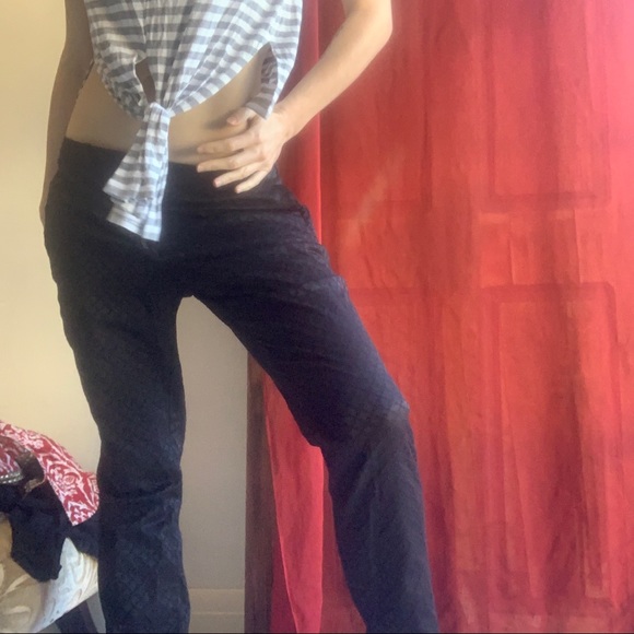 H&M rich black pants 12 - Picture 2 of 8